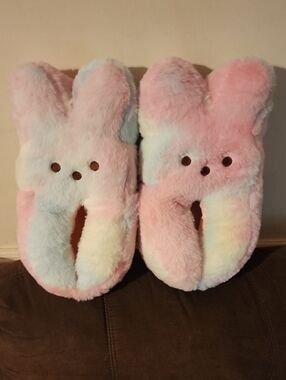 Peeps Bunny Slippers